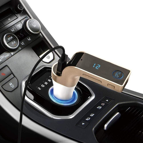 AussieSuperStore Homeware Supplies G7 Car Bluetooth FM Transmitter Wireless Car Kit With TF SD Music Player and USB Charger AUX G7 Car Bluetooth FM Wireless Car Kit Music Player & USB Charger AUX CBCARBTAUXTFUSB